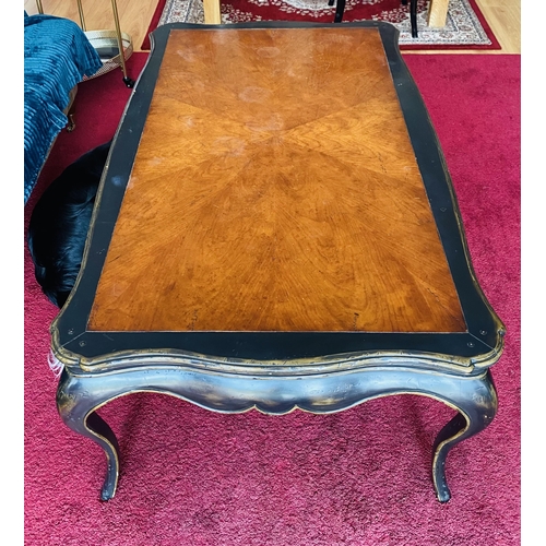 51 - Bur Walnut & Hand Painted Coffee Table
54cm W 80cm D 52cm H