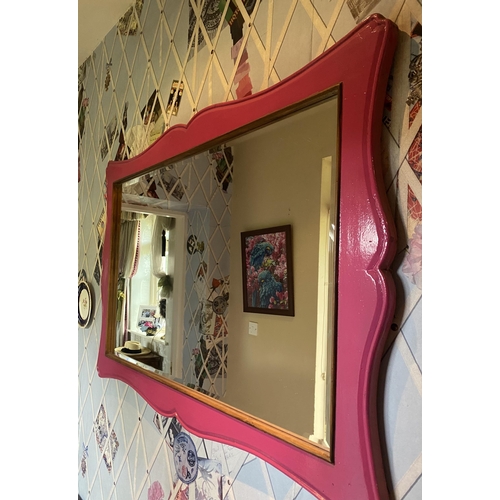 53 - Large Hand Painted Bevelled Mirror
130cm x 90cm