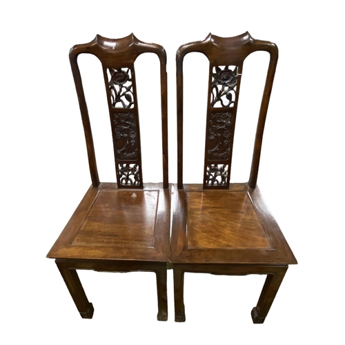 41 - Stunning Pair of Mahogany Hall Chairs