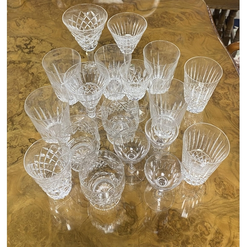 27 - Misc Lot of Wine GLasses, Water Glasses Etc