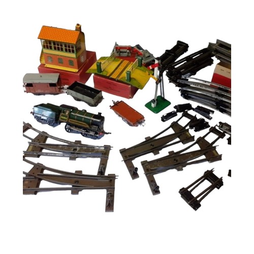 A Hornby Clockwork Train Set No.601 Circa 1953 (in Original Box)