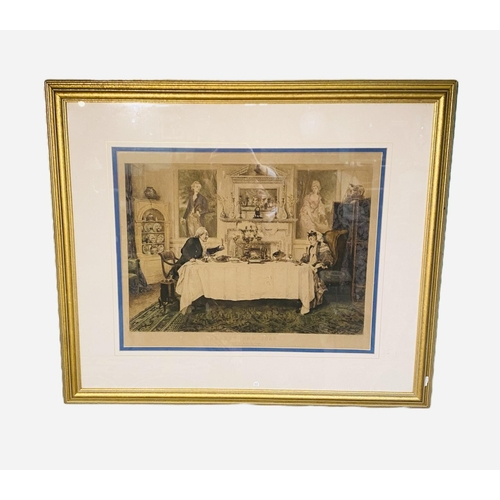 49 - Quality Vict Dendy Sadler Print 
Including Frame 82cm W x 71cm H