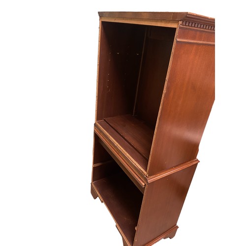 108 - Mahogany  Drinks Cabinet 
70cm W 42cm D 150cm H