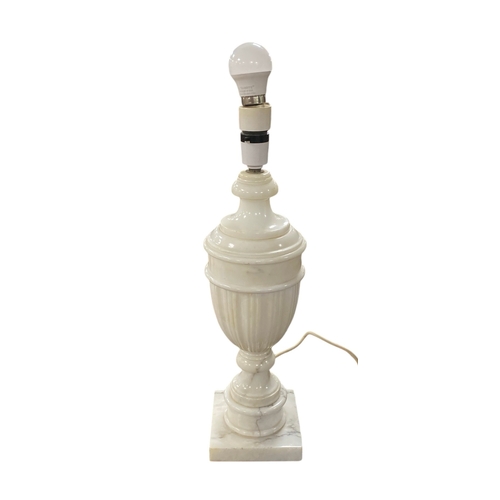 409 - Marble Table Lamp 
45cm H