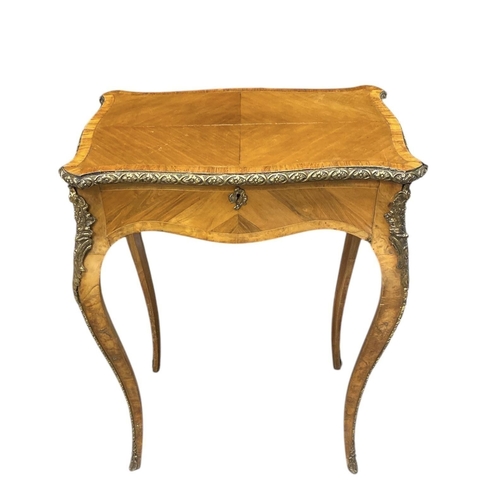 237 - French Kingwood 19C Vanity Unit
55cm W 38cm D 72cm H