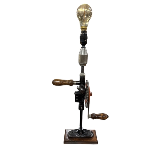 241 - Unusual Vintage Lamp in the style of a drill