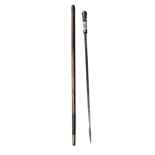 266A - Very Unusual Early Sword Stick