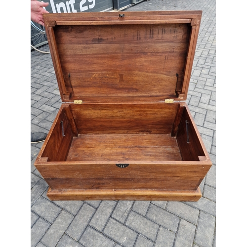 491 - Large blanket box 100x60x50cms