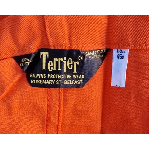 515 - Terrier 100% cotton protective wear dugarees