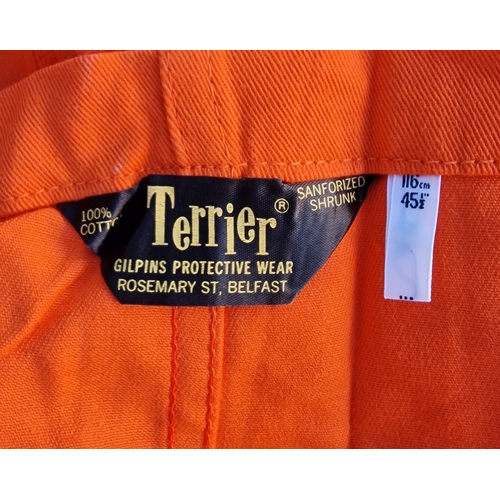 516 - Terrier 100% cotton protective wear dugarees