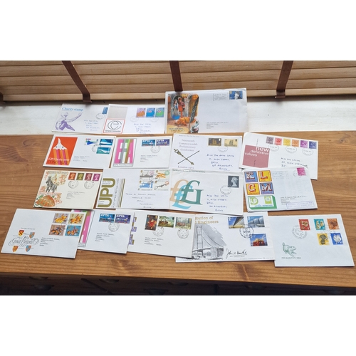 527 - 16 First day covers assorted subjects