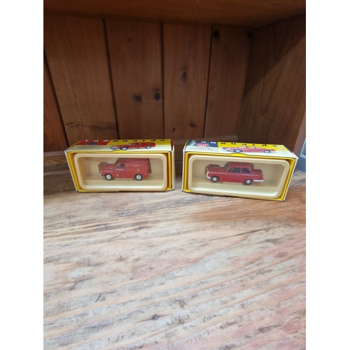 63 - 2 Van guard toy cars