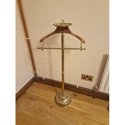 618 - Brass Valet stand