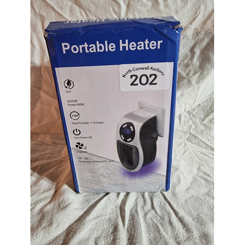 202 - Plug in portable heater