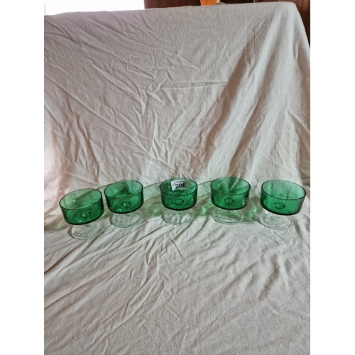 208 - Luminarc Arcoroc Glass bowls Made in France