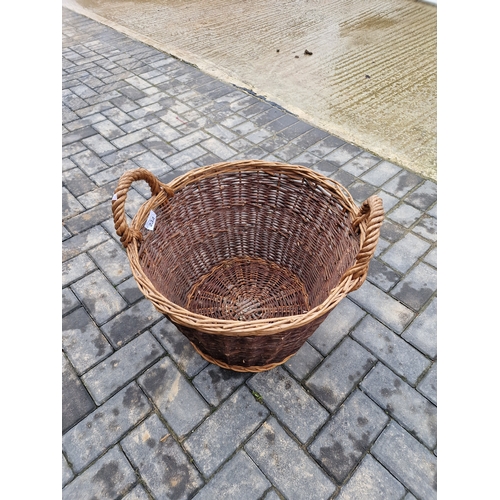 234 - Wicker Log basket 50cm