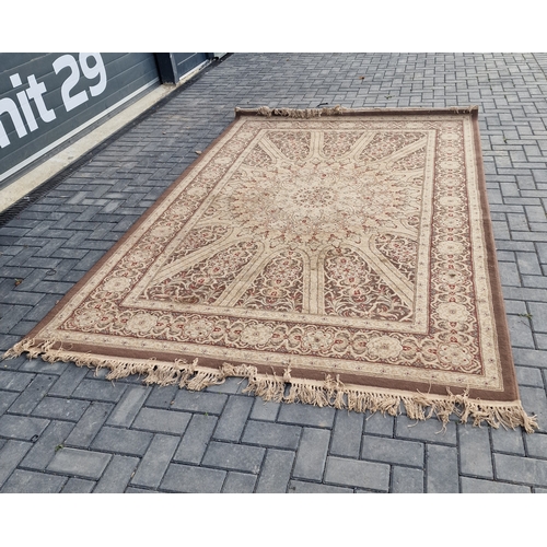 298 - Large beige rug 300x210cms