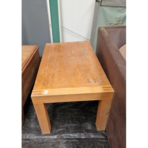 311 - Solid Oak coffee table