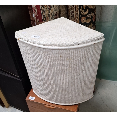 317 - Loom style laundry basket