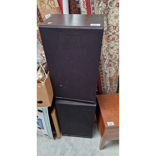 319 - Fisher speakers