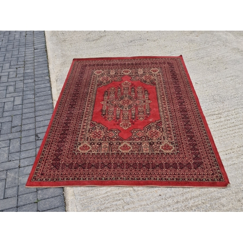 321 - Red rug 158x230cms