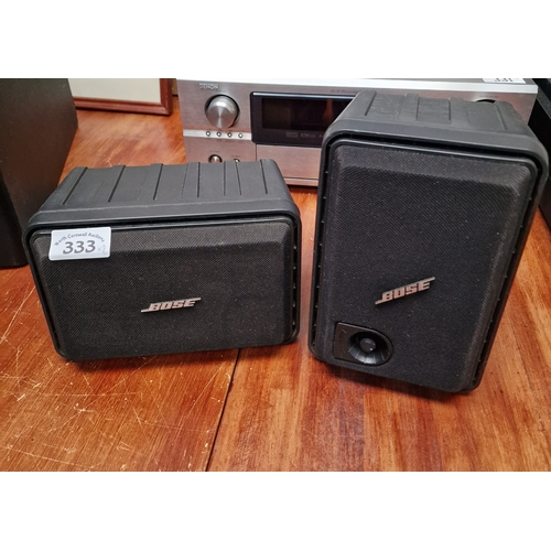 333 - Bose speakers