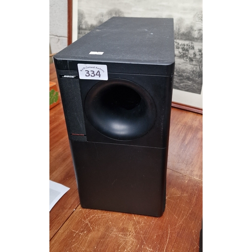 334 - Bose accoustimass Home theatre main speaker