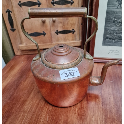 342 - Copper kettle