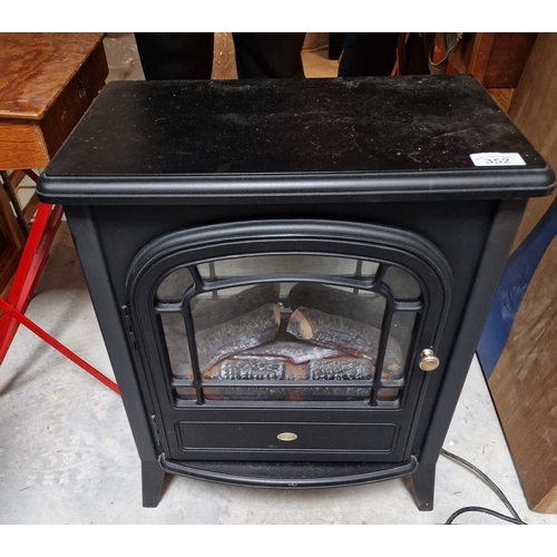 352 - Wood burner effect electric fire