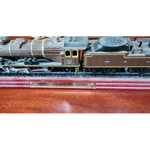 266 - Atlas Edition trains Mallard King Class and Chapelon Nord and Duchess LMS