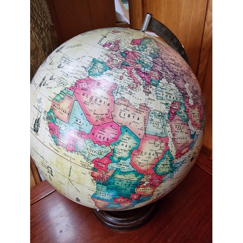 274 - Vintage Globe World Discoveries