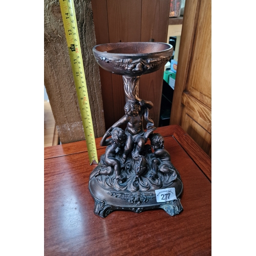 277 - Victorian style bronze coloured statue