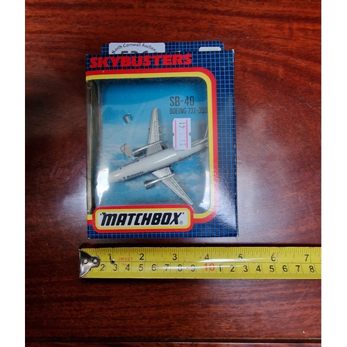 536 - Matchbox Boeing 737 model