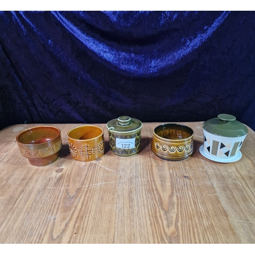 122 - Selection of Compote dishes {Portmeirion, Beswick, Horsea etc)