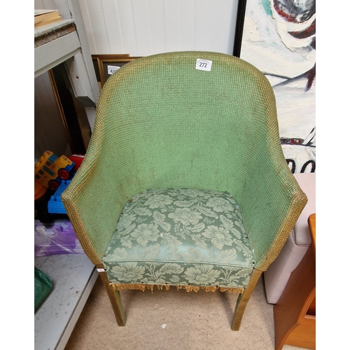 272 - Lloyd Loom chair