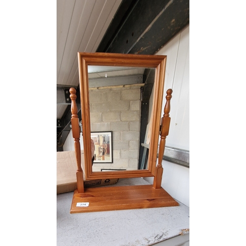 274 - Dressing Table mirror