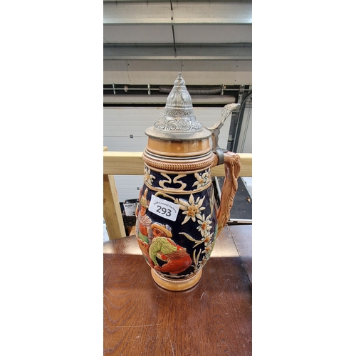 293 - Large German Beerstein