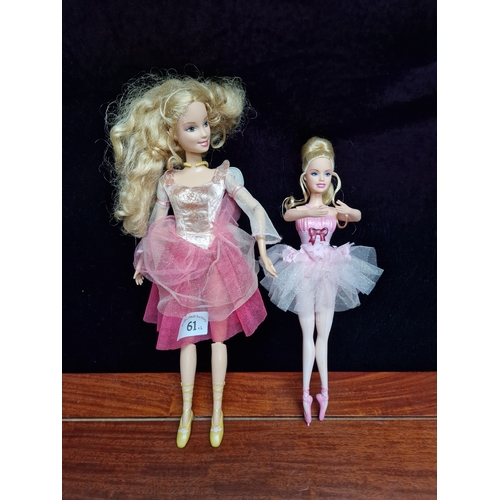 61 - 1999 Mattel Barbie dancer dolls