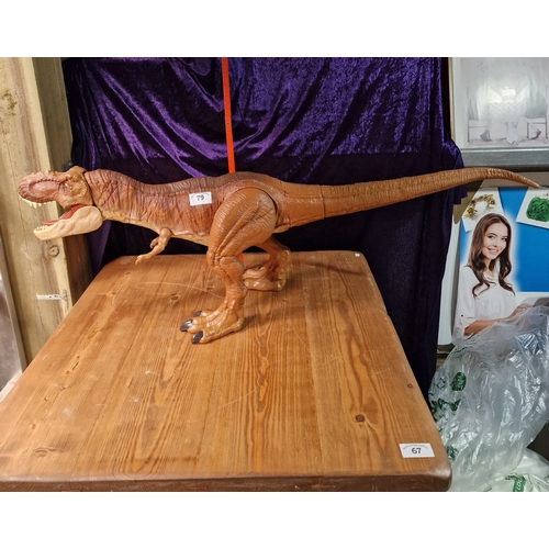 79 - Jurrasic World Super colossal Tyrannosaurus Rex 45x105cm