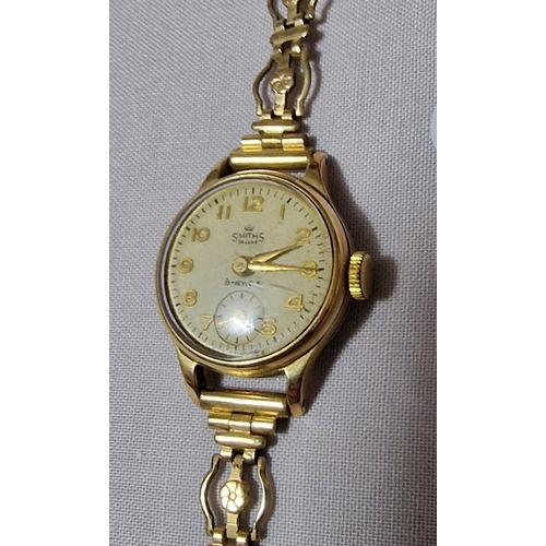 236 - Smiths deluxe 12ct rolled gold watch