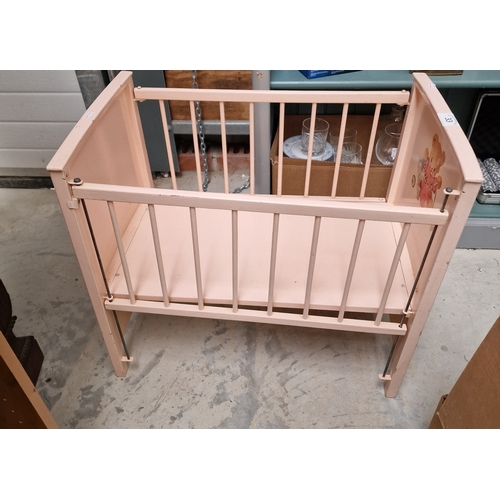 33 - Vintage Doll's cot