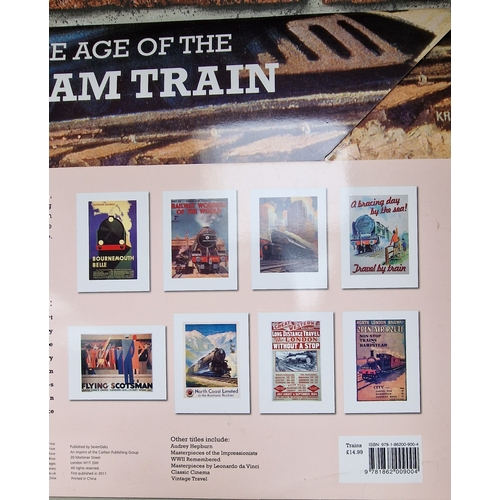 357 - 8 The Age of Steam Train ready to frame {new}