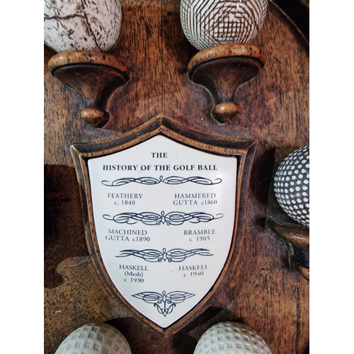 72 - History of the golf ball plaque