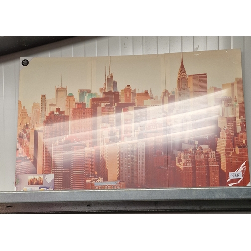 259 - New York Triptich 90x60cm