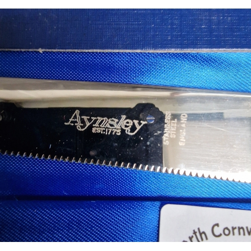 10 - Aynsley bone china cake knife