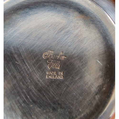 145 - Barker and Ellis Silver plate Milk Creamer