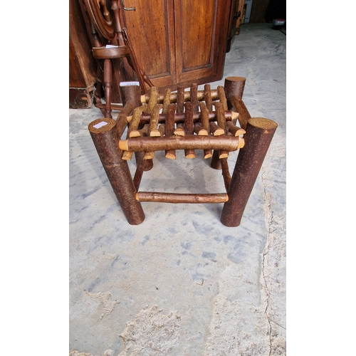 209 - Hand made stool