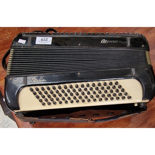 219 - Vintage Organola Accordian