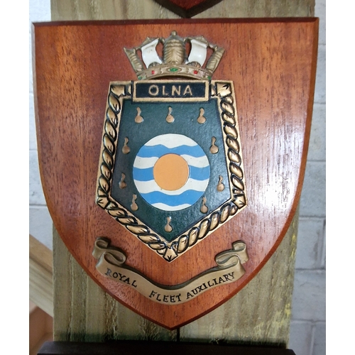 252 - 4 Royal Navy HMS Ship plaques