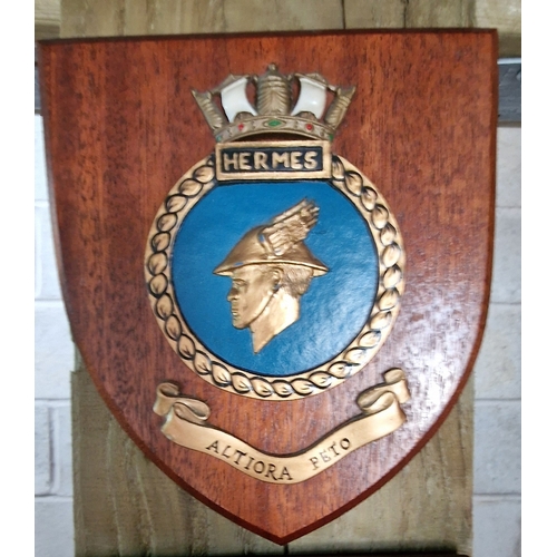 252 - 4 Royal Navy HMS Ship plaques